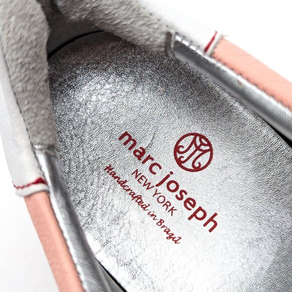 Marc Joseph Women Rose Leather Lace-up Comfort Summer Sneakers size 9 - Picture 10 of 11